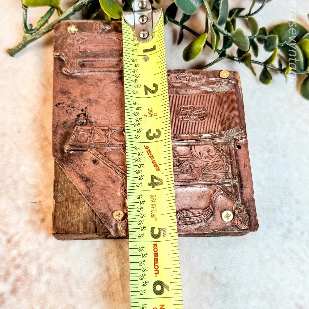 Antique Copper Printing Plate‎